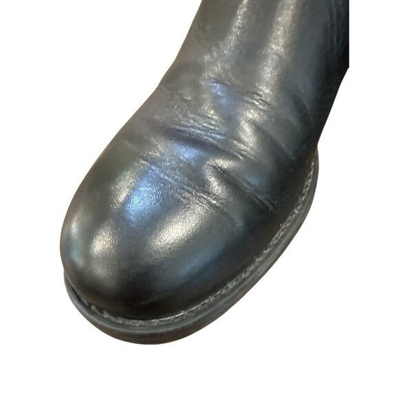 David Tate Miller Ankle Booties Black Calf Skin Size 9M   Pre-Owned, Good Cond - Picture 4 of 9